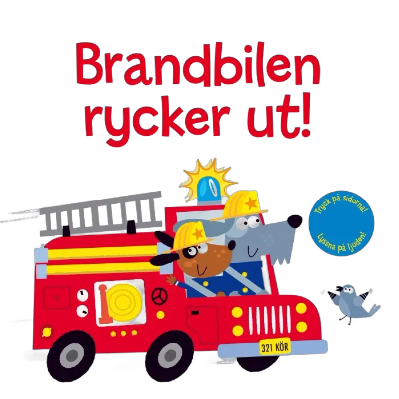 Brandbilen rycker ut!
