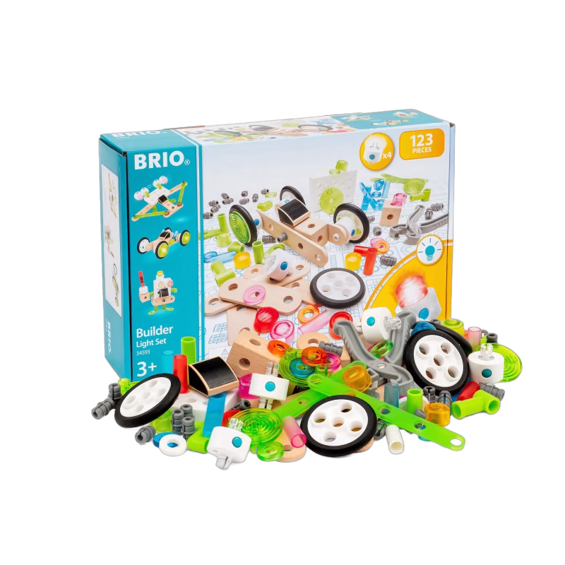 BRIO 34593 Builder Byggsats Med Ljus