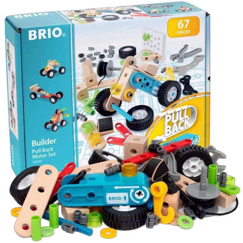 BRIO 34595 Pull Back Motor Set