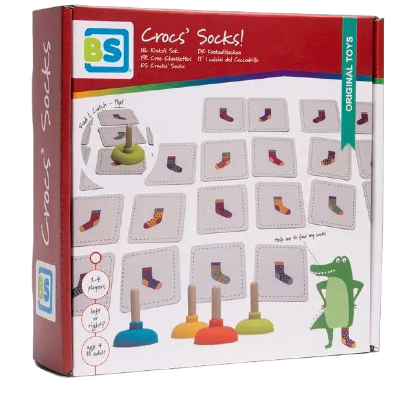 BS Toys Crocs' Socks Kortspel