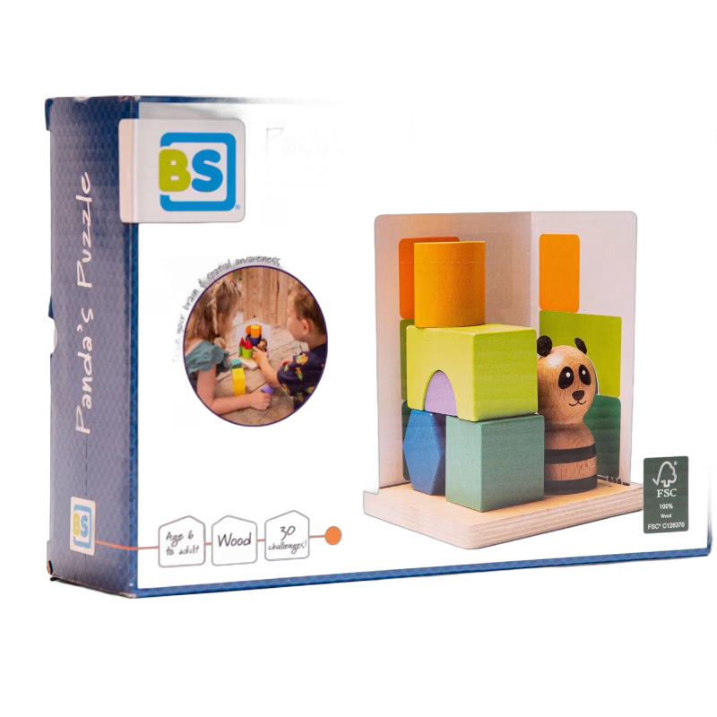 BS Toys Panda's Puzzle Spel