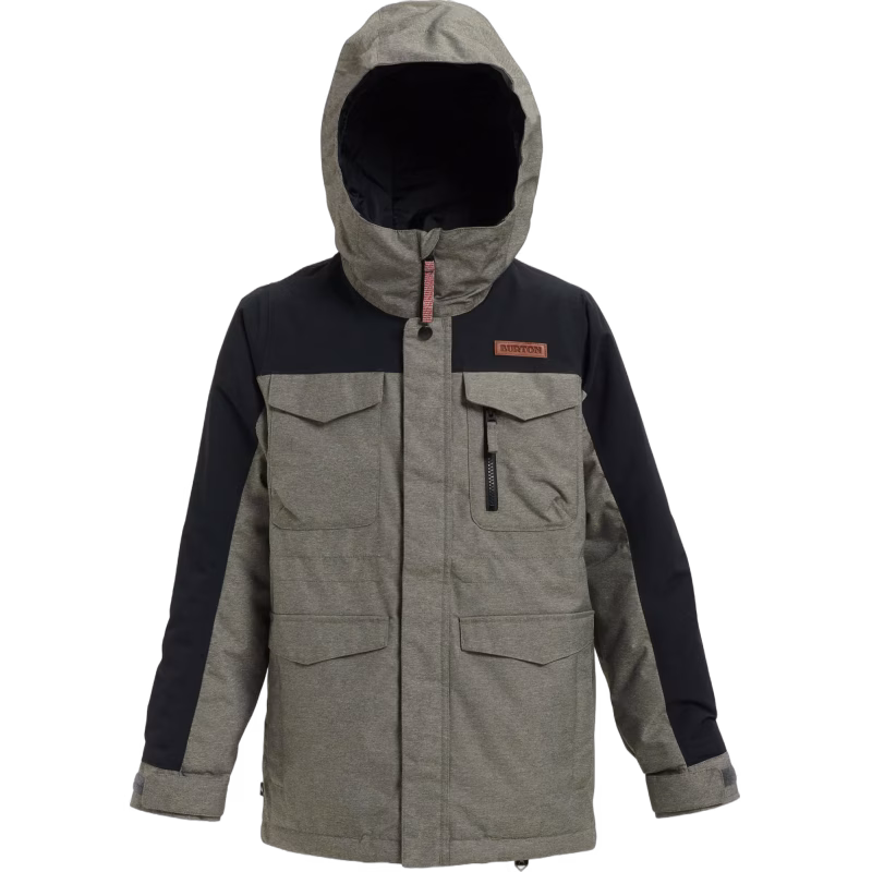 Burton Boys Covert Jacka, Bog Heather/True Black XS