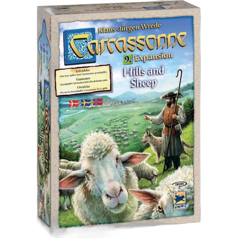 Carcassonne Expansion 9: Hills &  Sheep