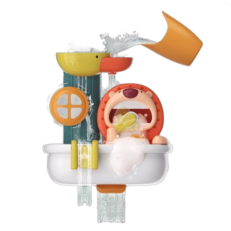 Carlo Baby Badleksak Bubbelmaskin Lejon