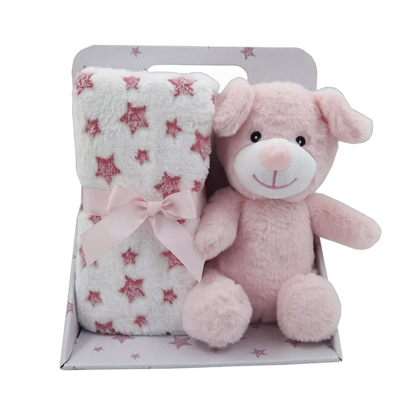 CarloBaby  Filt Hund, Rosa