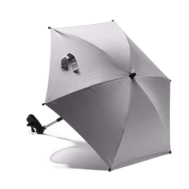 Carlobaby solparasoll, silver