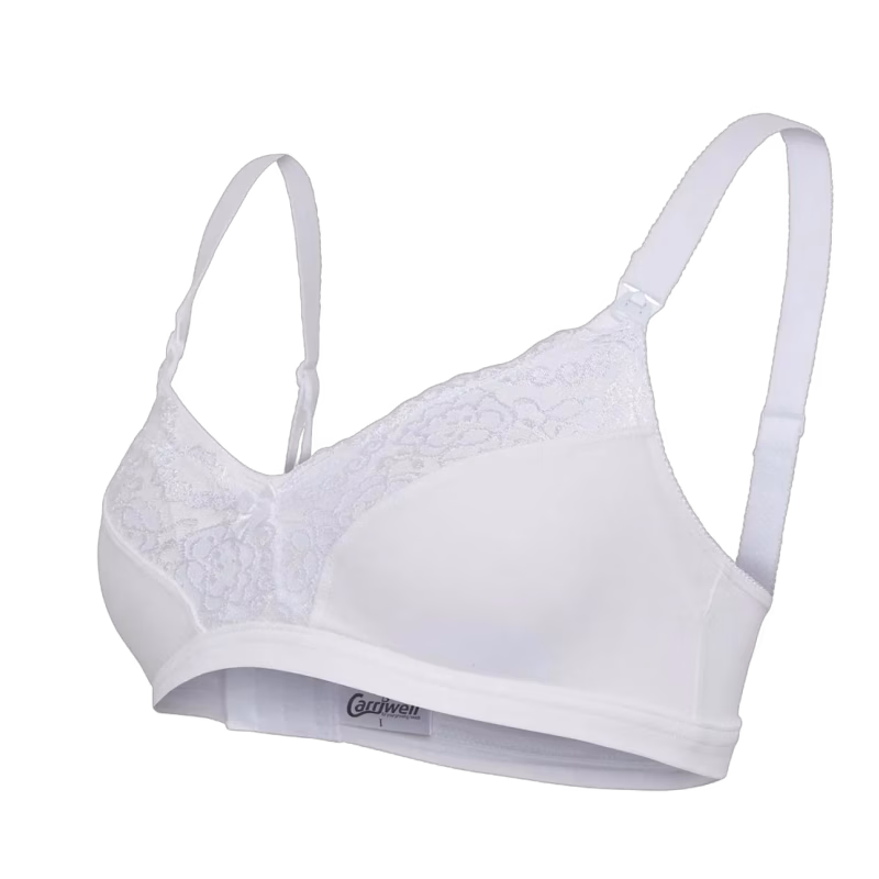 Carriwell Amnings-BH Lace Microfiber, Vit XS