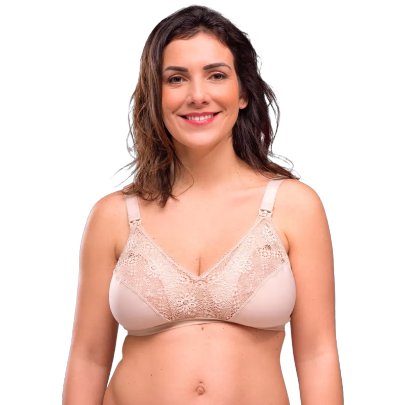 Carriwell Soft as Silk Amnings-BH, Rose Beige