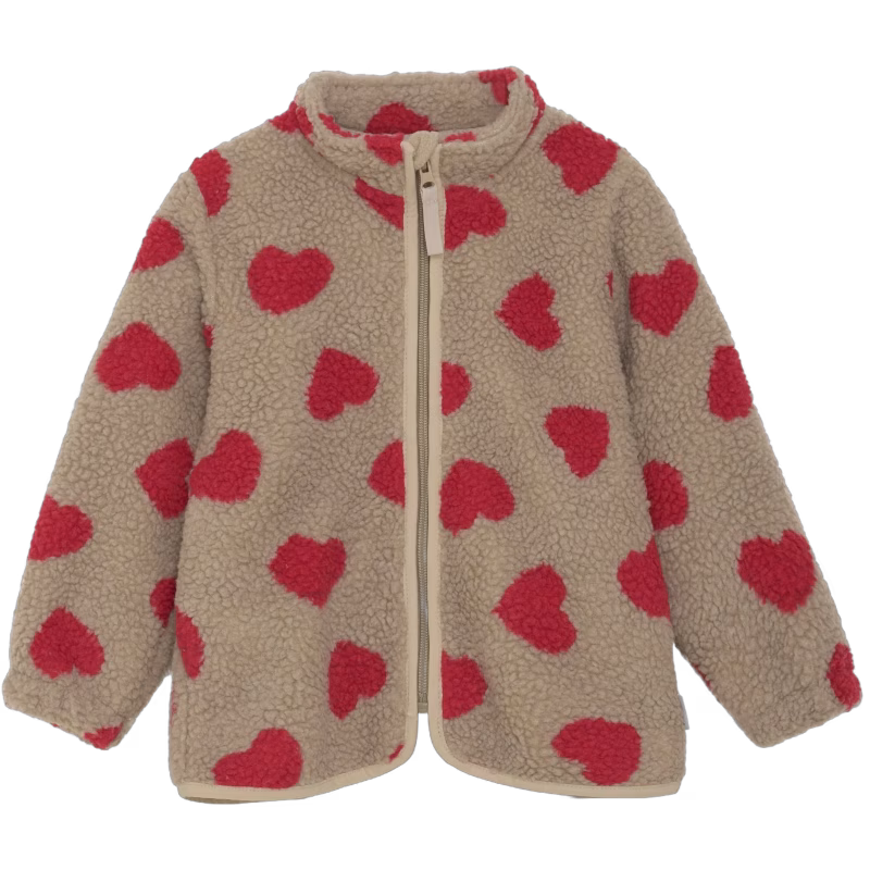 CeLaVi Teddy Fleecejacka, Cayenne, 90