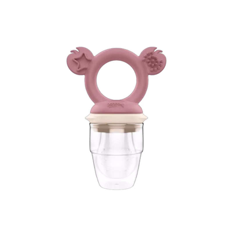 Cherub Baby Food Feeder Silikon (Dusty Rose/Sand)