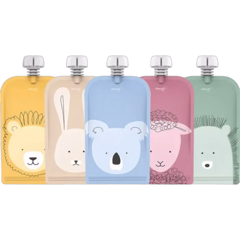 Cherub Baby Matpåsar Animal 5-pack (Mix)