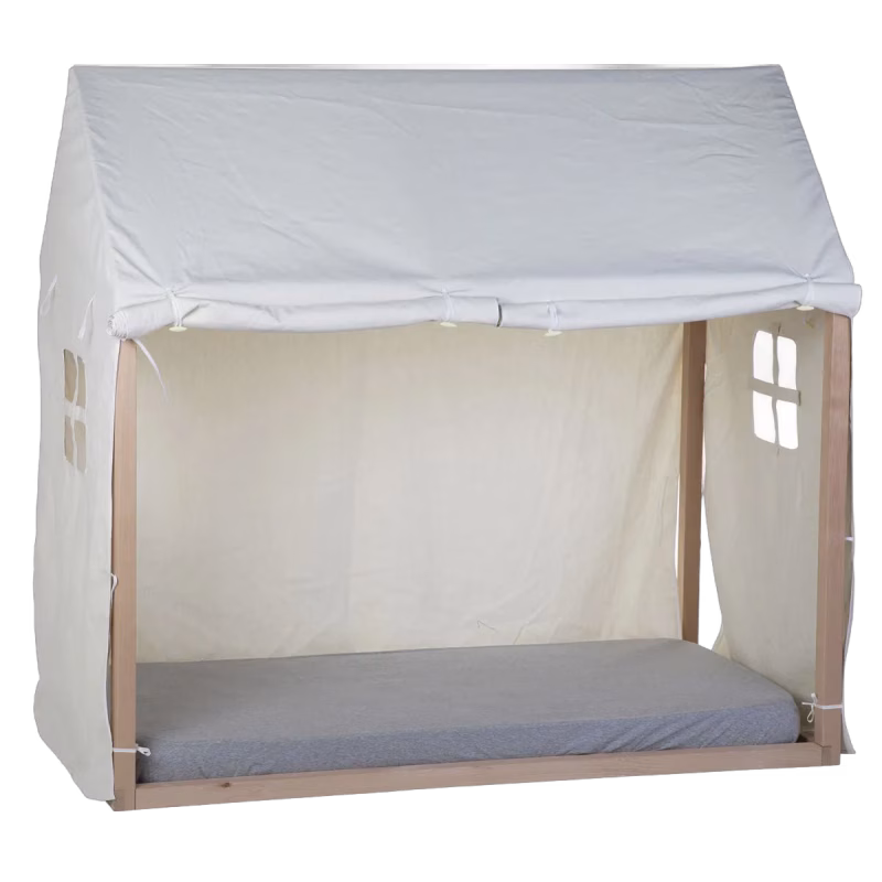 Childhome Sänggardin Hus 70x140, White