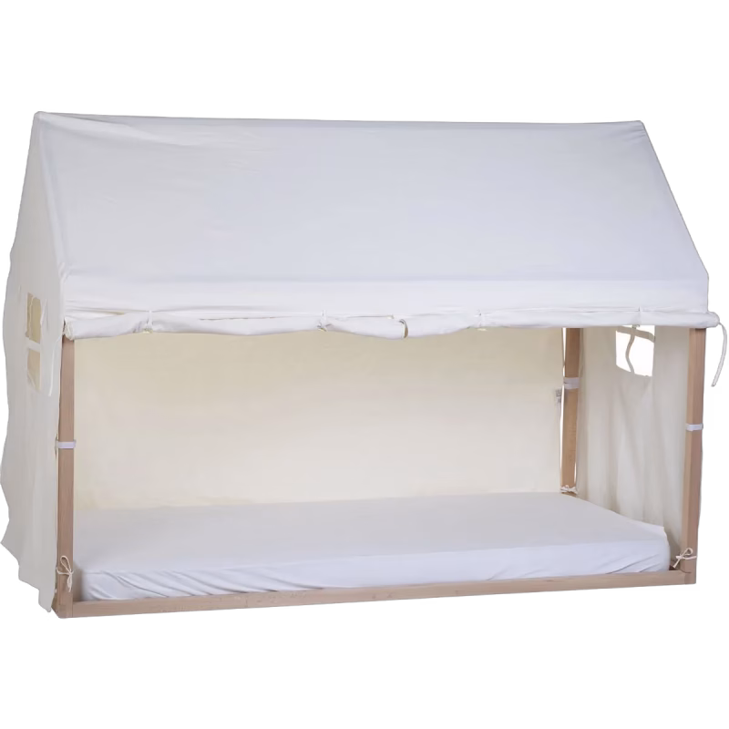 Childhome Sänggardin Hus 90x200, White