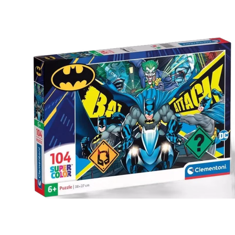 Clementoni Batman Barnpussel 104 Bitar