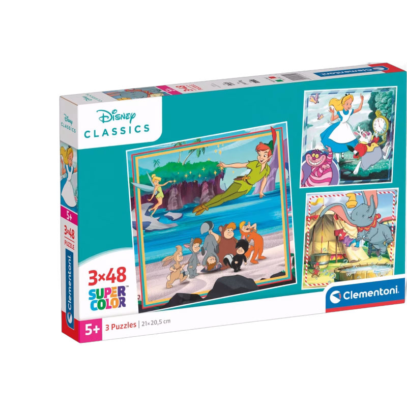 Clementoni Disney Classics Pussel 3x48 Bitar