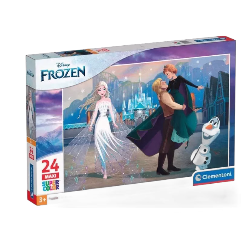 Clementoni Maxi Disney Frozen 2 Barnpussel 24 Bitar