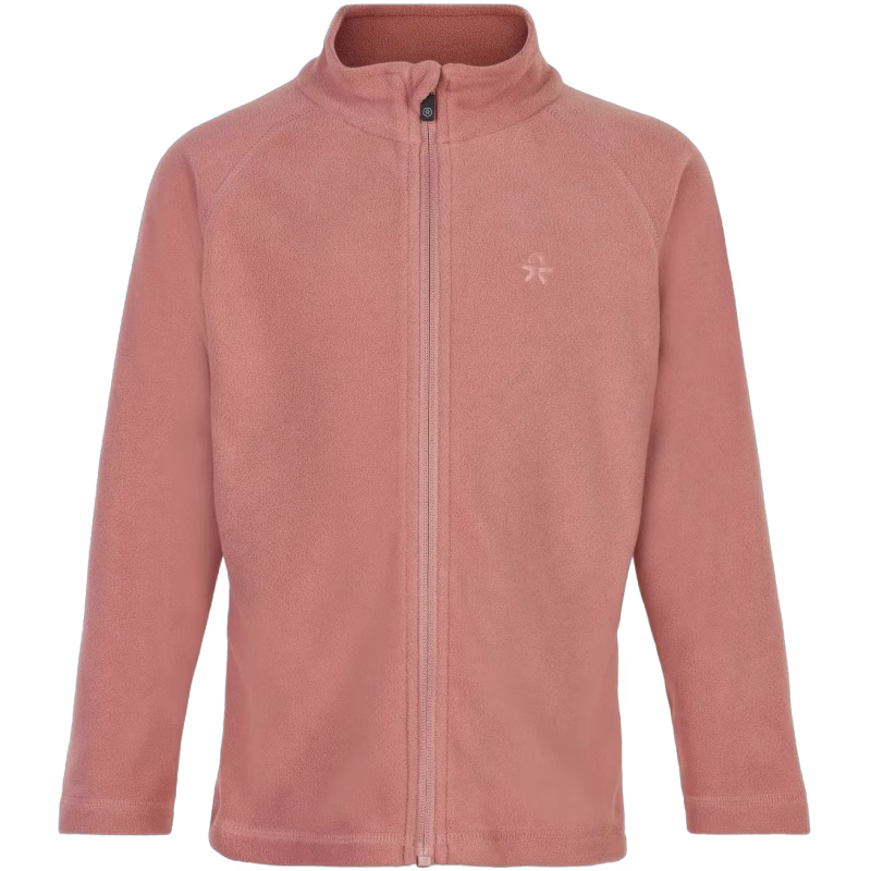 Color Kids Fleecejacka, Ash Rose, 128