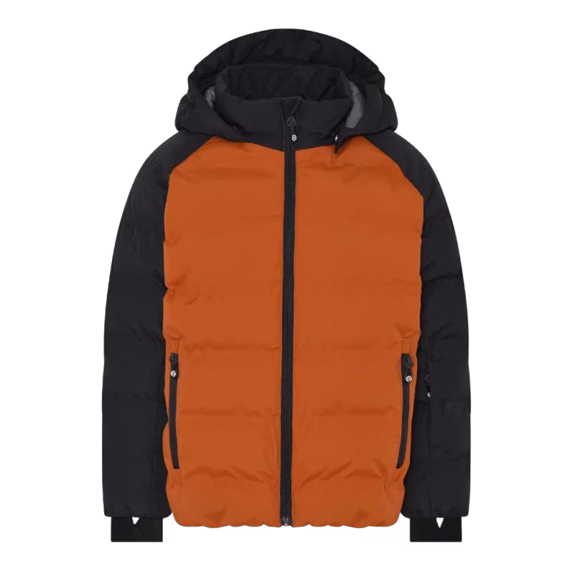 Color Kids Skidjacka, Leather Brown, 110