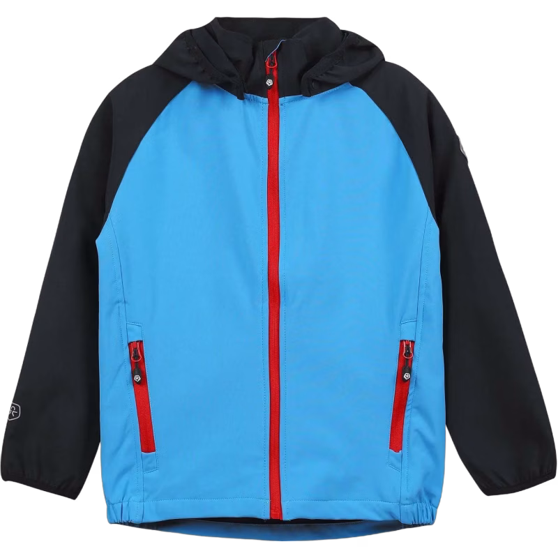 Color Kids Softshelljacka, Azure Blue, 104