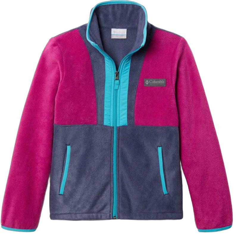 Columbia Back Bowl Full Zip Fleecejacka, Wild Fuchsia, M