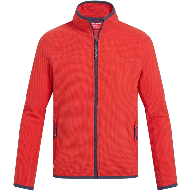 Craghoppers NosiLife Penya  Insektsavvisande Fleecejacka, Pimento Red, 140