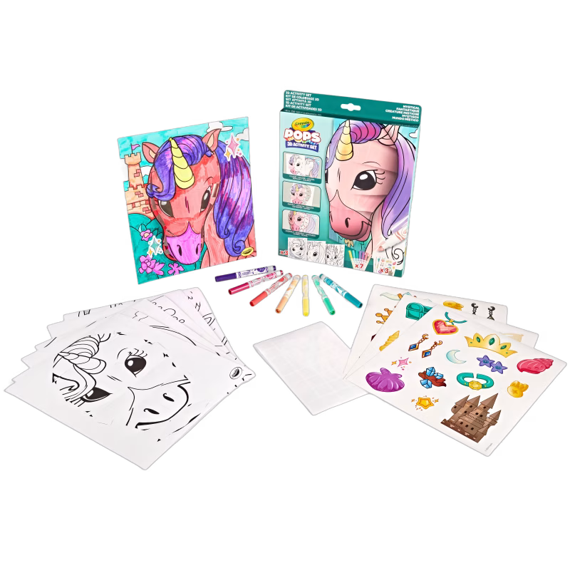 Crayola Pops 3D Skissbok - Mystical