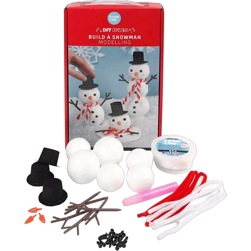 Creativ Company Pysselset Bygg En Snögubbe