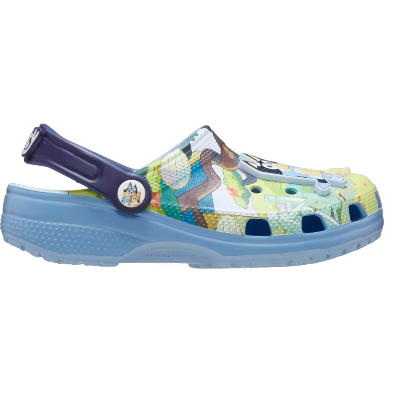 Crocs Bluey Classic Kids Tofflor, Multi, 19-20