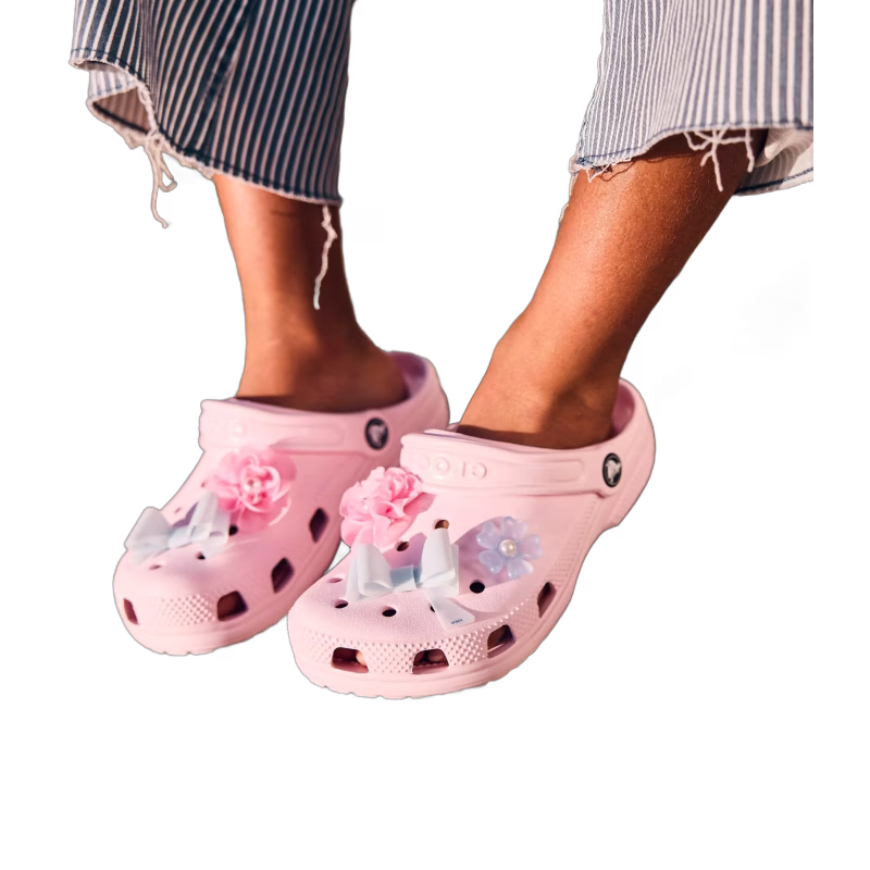Crocs Classic Kids Tofflor, Pink Milk, 27-28