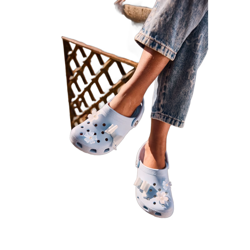 Crocs Classic Tofflor, Blue Calcite, 33-34