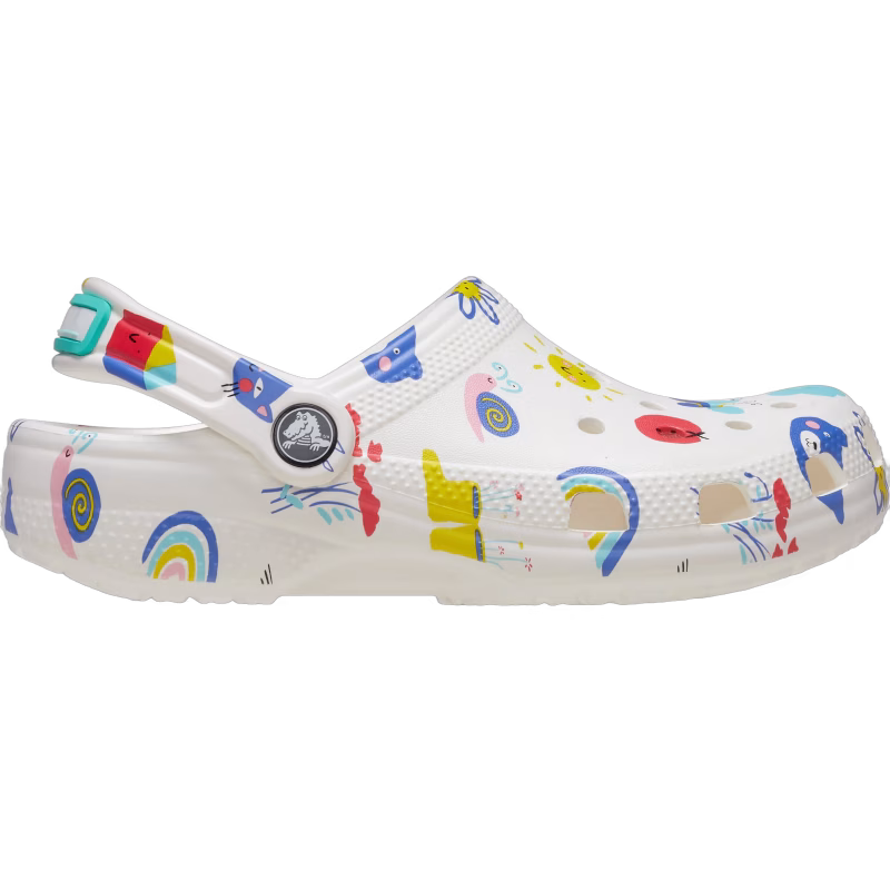 Crocs Classic Tofflor, Doodle Print, 23-24