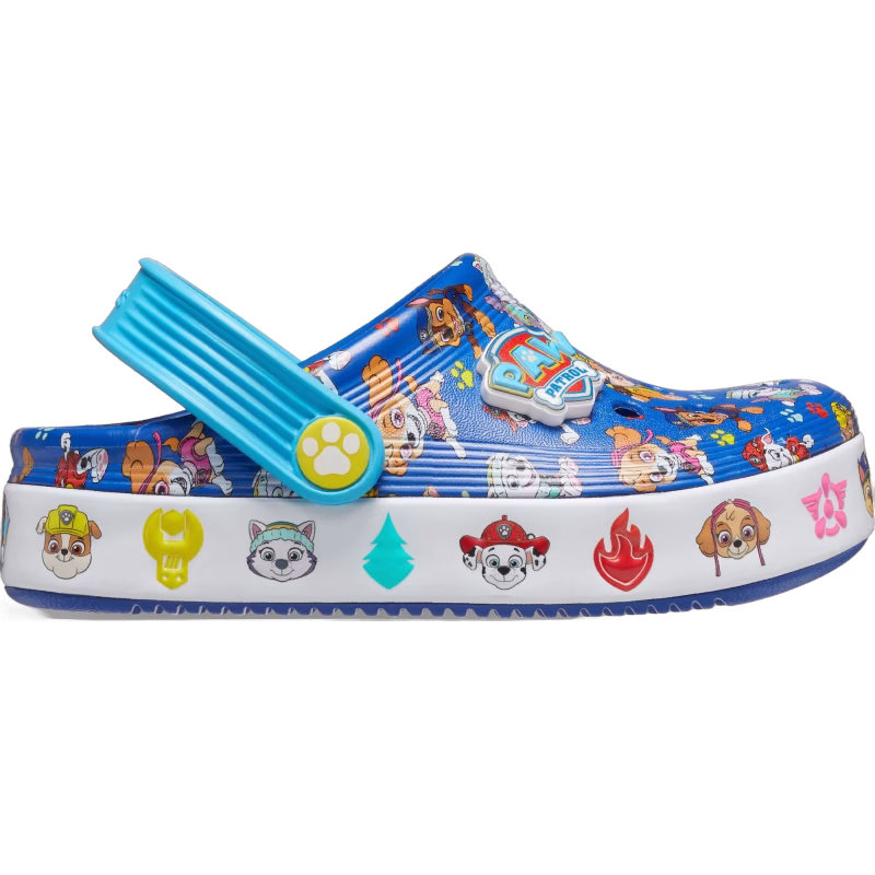 Crocs Paw Patrol Off Court Tofflor, Blue, 23-24