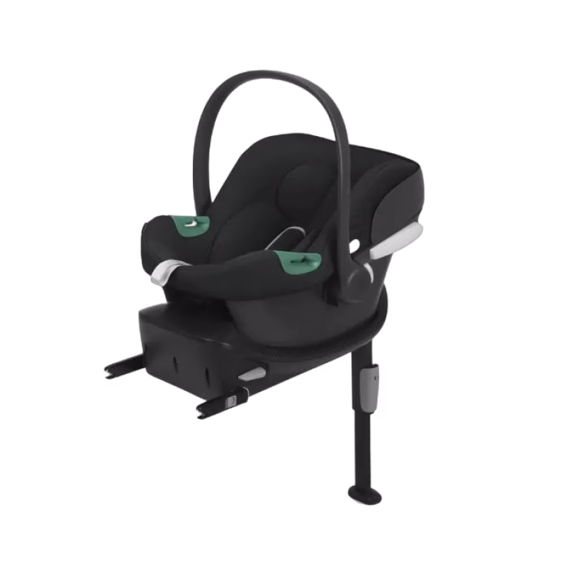 Cybex Aton B2 I-Size med Base One Isofix bas (Volcano Black)