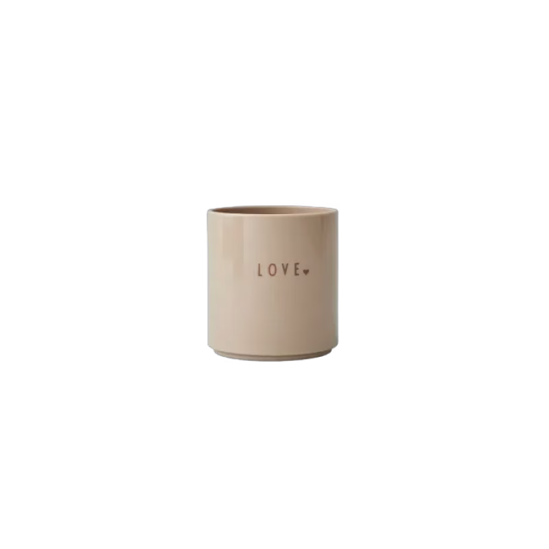 Design Letters Mugg Tritan Mini Love (Beige)