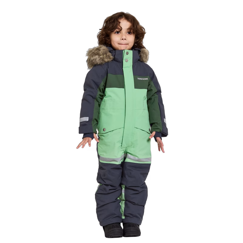 Didriksons Bjärven Overall, Dusty Lime, 120