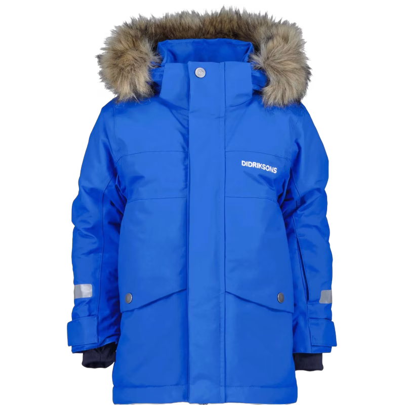 Didriksons Bjärven Vinterjacka, Caribbean Blue, 90