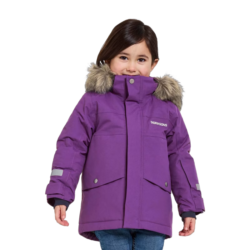 Didriksons Bjärven Vinterjacka, Royal Purple, 110