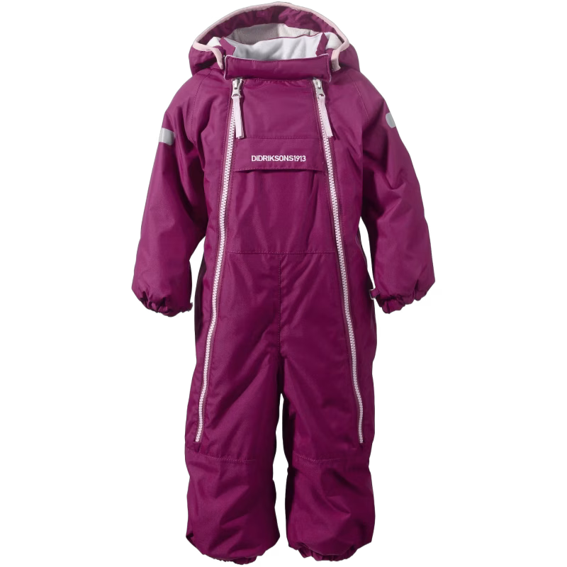 Didriksons Borga Babyoverall, Dark Lilac 60