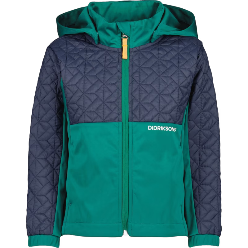 Didriksons Briska Hybridjacka, Petrol Green, 100