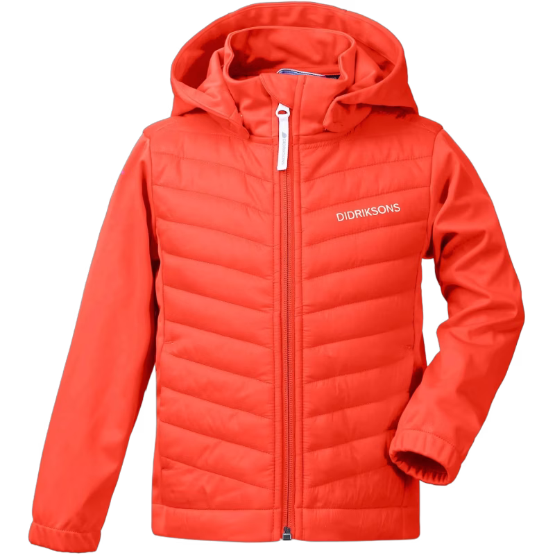 Didriksons Briska Hybridjacka, Poppy Red, 80