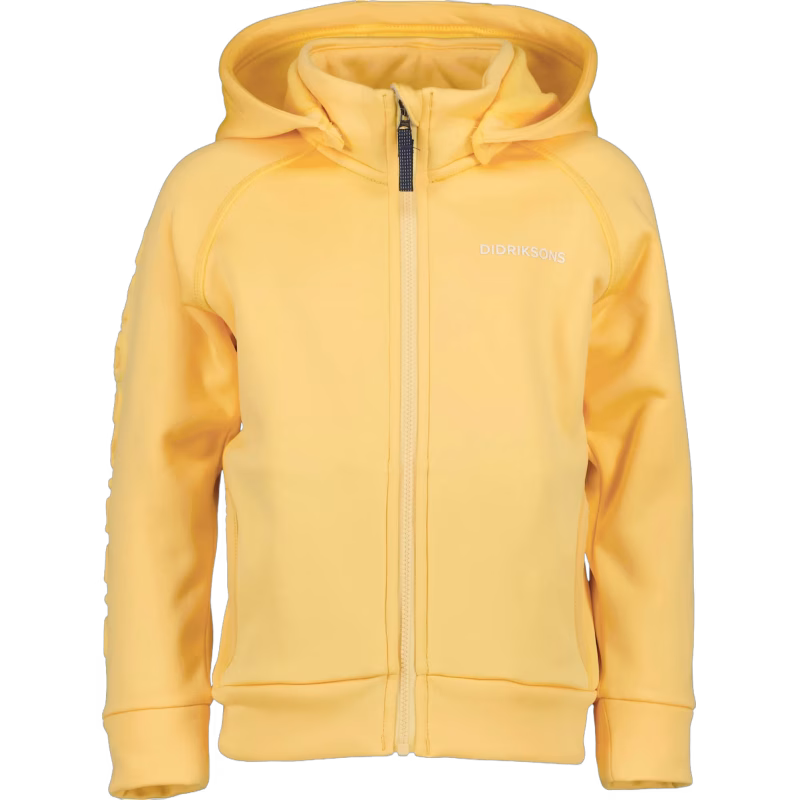 Didriksons Corin Powerstretch Jacka, Creamy Yellow, 140