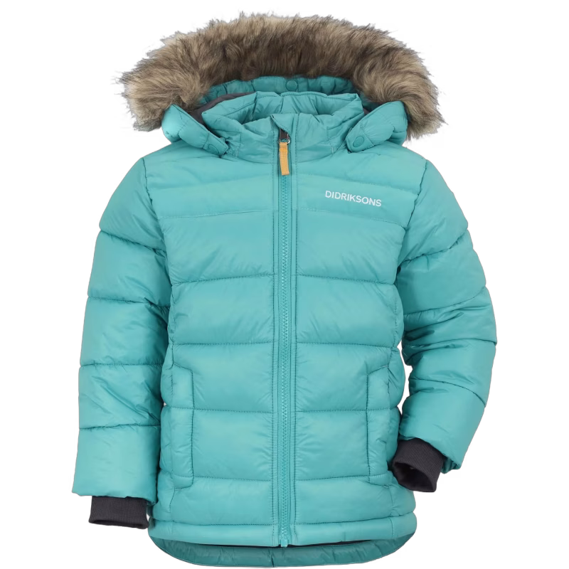 Didriksons Digory Puffjacka, Peacock Green, 80