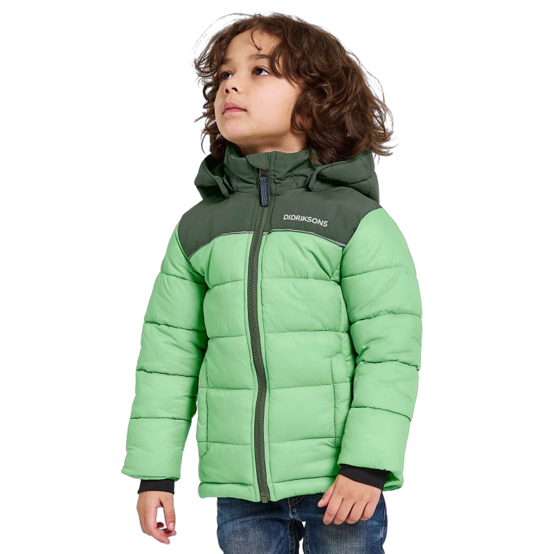 Didriksons Fox Vinterjacka, Dusty Lime, 110