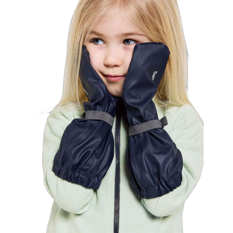 Didriksons Glove Regnvantar, Navy, 2 år