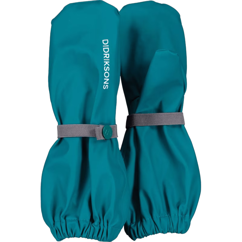 Didriksons Glove Regnvantar, Petrol Green, 0 år