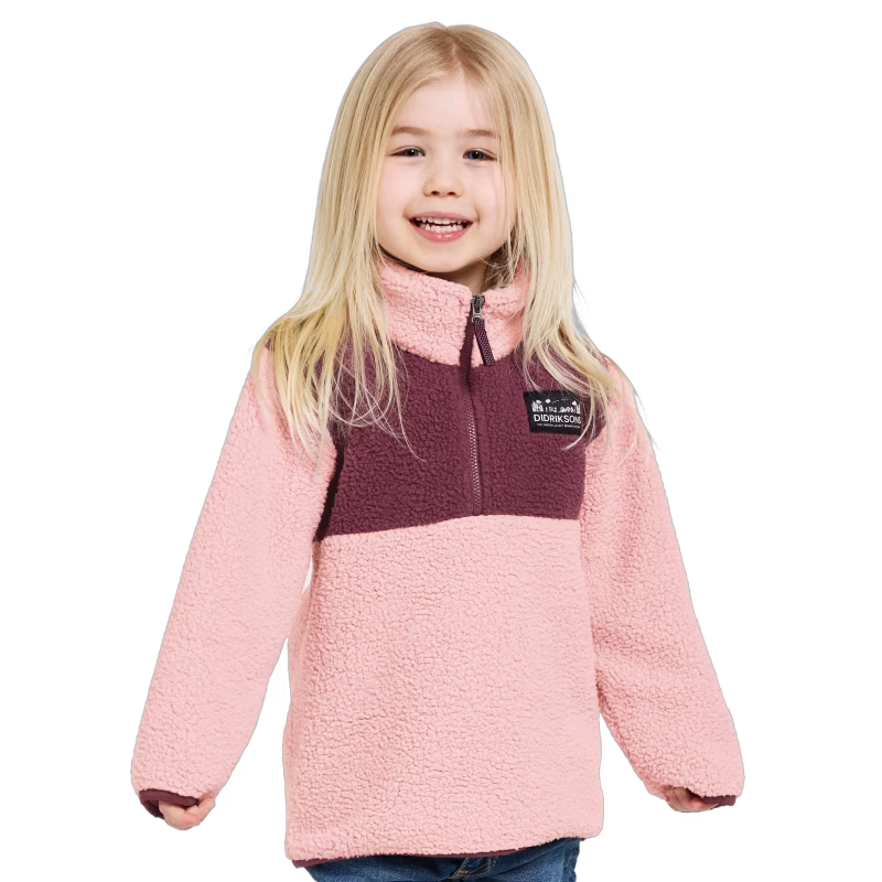 Didriksons Gosig Piletröja, Dusty Pink, 80