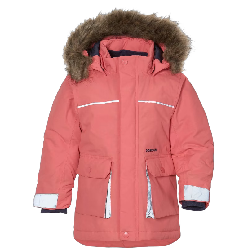 Didriksons Kure Vinterjacka, Peach Rose, 80