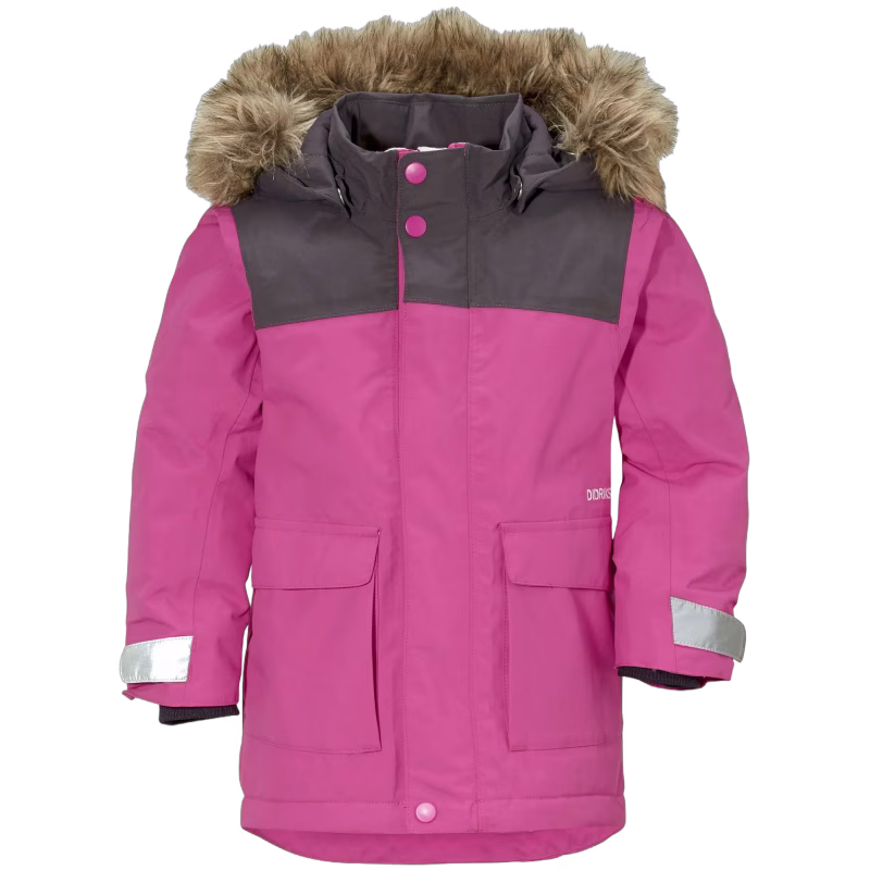Didriksons Kure Vinterjacka, Plastic Pink 80