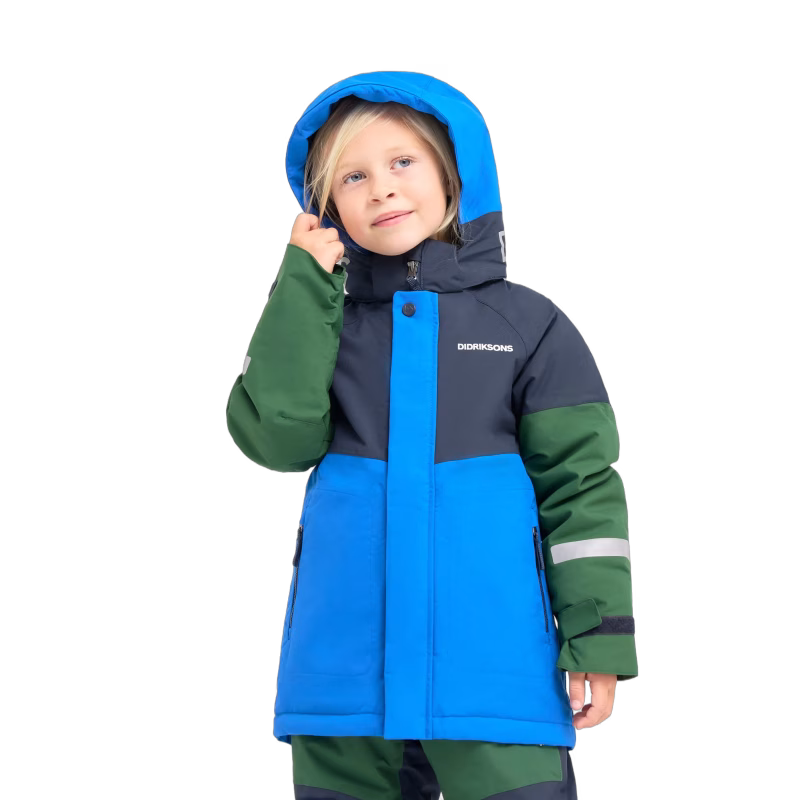 Didriksons Lun Vinterjacka, Caribbean Blue, 90