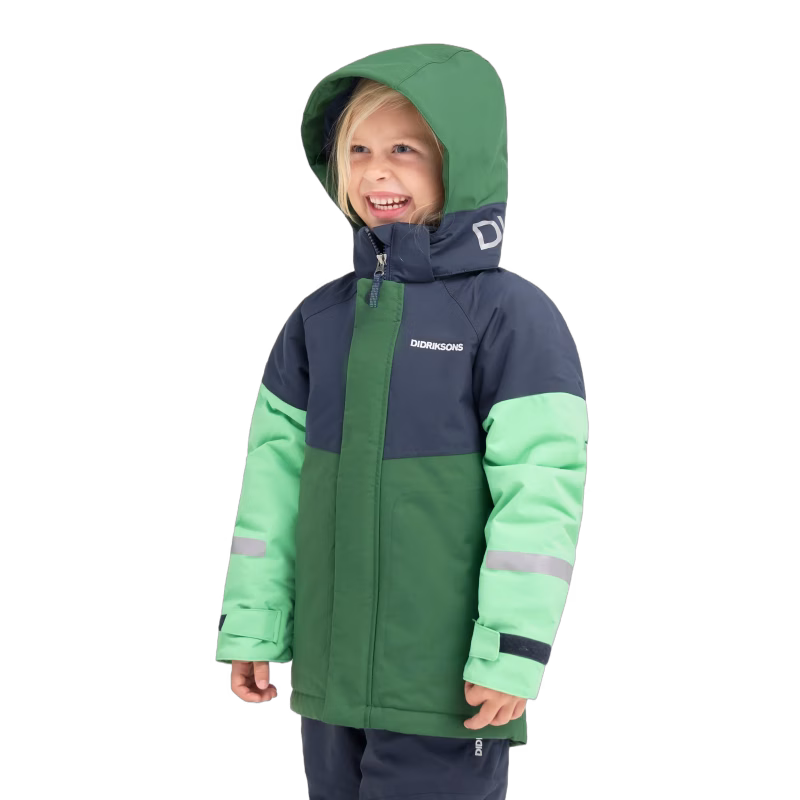Didriksons Lun Vinterjacka, Pine Green, 130